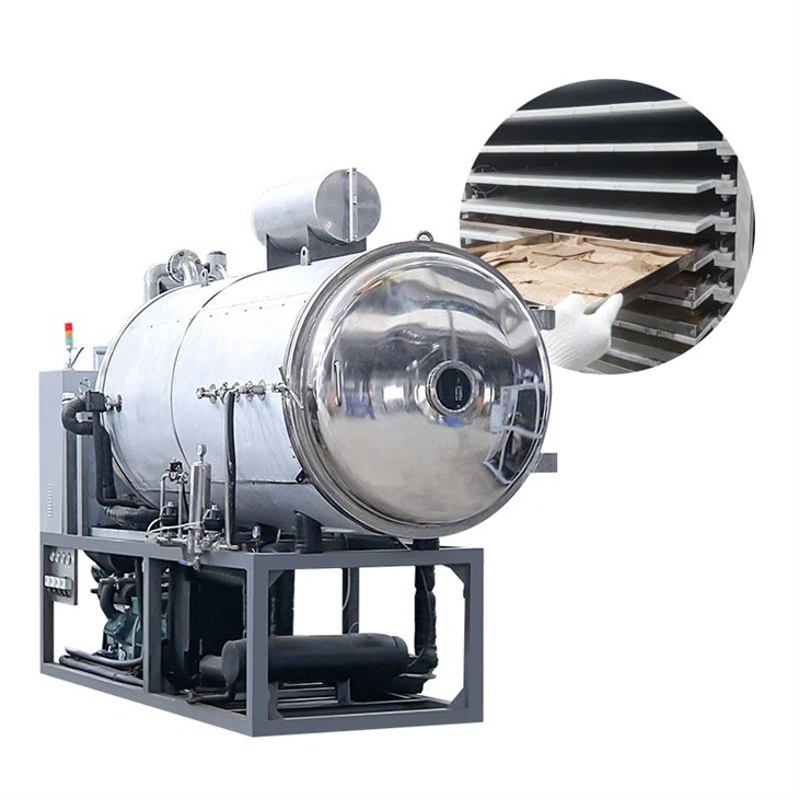 Freeze Dryer With 50kg Capacity Fruit Lyophilizer