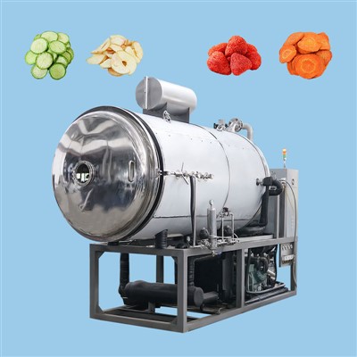 75 কেজি\/ব্যাচের খাবার ভ্যাকুয়াম ফ্রিজ ড্রায়ার করুন